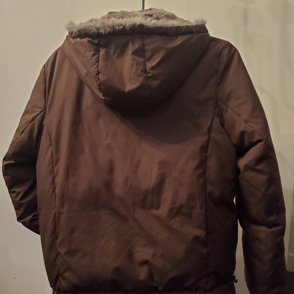 May & Pole down jacket real fur lined hood - Picture 2 of 7